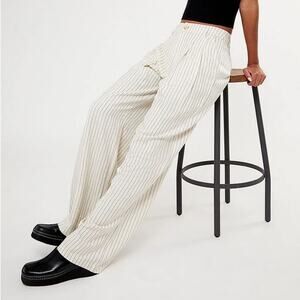 PACSUN LA Hearts pinstripe trousers